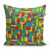 Sablio Polštář Barevná stavebnice - 40x40 cm (Varianta Sablio Polštář Barevná stavebnice - 40x40 cm)