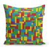 Sablio Polštář Barevná stavebnice - 40x40 cm (Varianta Sablio Polštář Barevná stavebnice - 40x40 cm)