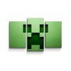 Sablio Obraz - 3-dílný Green Blocks - 120x80 cm (Varianta Sablio Obraz - 3-dílný Green Blocks - 120x80 cm)