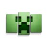 Sablio Obraz - 3-dílný Green Blocks - 120x80 cm (Varianta Sablio Obraz - 3-dílný Green Blocks - 120x80 cm)