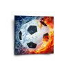 Sablio Obraz Fotbalový míč - 110x110 cm (Varianta Sablio Obraz Fotbalový míč - 110x110 cm)