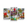 Sablio Obraz - 3-dílný Graffiti - 120x80 cm (Varianta Sablio Obraz - 3-dílný Graffiti - 120x80 cm)
