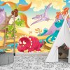 Sablio Tapeta Dinosauři 5 - 125x75 cm (Varianta Sablio Tapeta Dinosauři 5 - 125x75 cm)