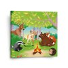 Sablio Obraz Lesní zvířátka 2 - 110x110 cm (Varianta Sablio Obraz Lesní zvířátka 2 - 110x110 cm)