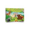Sablio Obraz Lesní zvířátka 2 - 110x110 cm (Varianta Sablio Obraz Lesní zvířátka 2 - 110x110 cm)