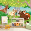Sablio Tapeta Lesní zvířátka 2 - 125x75 cm (Varianta Sablio Tapeta Lesní zvířátka 2 - 125x75 cm)