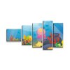 Sablio Obraz - 5-dílný Podmořský svět - 100x60 cm (Varianta Sablio Obraz - 5-dílný Podmořský svět - 100x60 cm)