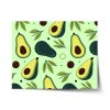 Sablio Plakát Kreslené avokádo - 120x80 cm (Varianta Sablio Plakát Kreslené avokádo - 120x80 cm)