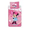 JERRY FABRICS Povlečení Minnie Sweet like me micro Polyester - mikrovlákno, 140/200, 70/90 cm