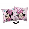 Povlak na polštářek Minnie Pink bow 02, 40/40 cm