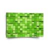 Sablio Obraz Green Blocks 3D - 110x110 cm (Varianta Sablio Obraz Green Blocks 3D - 110x110 cm)