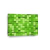 Sablio Obraz Green Blocks 3D - 110x110 cm (Varianta Sablio Obraz Green Blocks 3D - 110x110 cm)