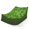 Sablio Sedací vak Lounge Green Blocks 3D