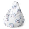 Sablio Sedací vak Pear Duha - 140 x 100 x 25 cm (Varianta Sablio Sedací vak Pear Duha - 140 x 100 x 25 cm)