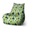 Sablio Sedací vak Bean Kreslené avokádo - 100 x 90 x 45 cm (Varianta Sablio Sedací vak Bean Kreslené avokádo - 100 x 90 x 45 cm)