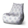 Sablio Sedací vak Bean Duha - 100 x 90 x 45 cm (Varianta Sablio Sedací vak Bean Duha - 100 x 90 x 45 cm)