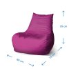 Sablio Sedací vak Bean Pony - 100 x 90 x 45 cm (Varianta Sablio Sedací vak Bean Pony - 100 x 90 x 45 cm)