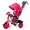 Dětská tříkolka s LED světly Baby Mix Lux Trike růžová