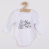 Body s potiskem New Baby Ahoj, jsem tady! (Velikost 86 (12-18m))