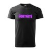 Sablio Tričko s potiskem Fortnite Pink - černé S (Varianta Sablio Tričko s potiskem Fortnite Pink - černé S)