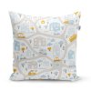 Sablio Polštář Cestičky s dopravou - 40x40 cm (Varianta Sablio Polštář Cestičky s dopravou - 40x40 cm)