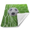 Sablio Deka pro miminko Fotbalový míč v bráně - 80x100 cm (Varianta Sablio Deka pro miminko Fotbalový míč v bráně - 80x100 cm)
