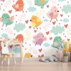 Sablio Tapeta Oblak s ptáčky - 125x75 cm (Varianta Sablio Tapeta Oblak s ptáčky - 125x75 cm)