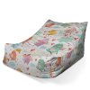 Sablio Sedací vak Lounge Oblak s ptáčky - 120 x 100 x 80 cm (Varianta Sablio Sedací vak Lounge Oblak s ptáčky - 120 x 100 x 80 cm)
