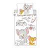 JERRY FABRICS Povlečení do postýlky Tom a Jerry TJ050 baby Bavlna, 100/135, 40/60 cm