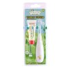 Jack n' Jill Dětský sonický zubní kartáček Tickle Tooth + zubní pasta - jahoda (5 g) - s náhradní hlavicí, i pro nejmenší děti (Varianta jahoda (5 g) - s náhradní hlavicí, i pro nejmenší děti)