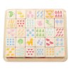 PL101 ABC Wooden Blocks how many illustrations