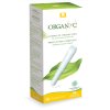 Organyc Tampony s aplikátorem Regular (16 ks) - 100% z biobavlny, 2 kapičky (Varianta 100% z biobavlny, 2 kapičky)