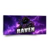 Sablio Obraz FORTNITE RAVEN Fialová bouře - 50x50 cm (Varianta Sablio Obraz FORTNITE RAVEN Fialová bouře - 50x50 cm)