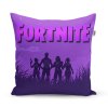 Sablio Polštář FORTNITE Fialová silueta - 40x40 cm (Varianta Sablio Polštář FORTNITE Fialová silueta - 40x40 cm)