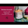Rozvoněno Vonná svíčka - Sbohem komáři (130 ml) - s bio levandulí a citronelou (Varianta Sbohem komáři (130 ml) - s bio levandulí a citronelou)
