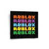 Sablio Obraz ROBLOX Barevný text - 50x50 cm (Varianta Sablio Obraz ROBLOX Barevný text - 50x50 cm)