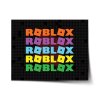 Sablio Plakát ROBLOX Barevný text - 60x40 cm (Varianta Sablio Plakát ROBLOX Barevný text - 60x40 cm)