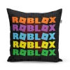 Sablio Polštář ROBLOX Barevný text - 40x40 cm (Varianta Sablio Polštář ROBLOX Barevný text - 40x40 cm)