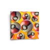 Sablio Obraz Pokemon ball Pattern - 50x50 cm (Varianta Sablio Obraz Pokemon ball Pattern - 50x50 cm)