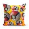 Sablio Polštář Pokemon ball Pattern - 40x40 cm (Varianta Sablio Polštář Pokemon ball Pattern - 40x40 cm)