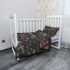 Sablio Dětské povlečení do postýlky Sváteční les - 100x135 / 40x60 (Varianta Sablio Dětské povlečení do postýlky Sváteční les - 100x135 / 40x60)
