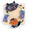 Mudpuppy Dřevěné puzzle sada 4 puzzle Halloween