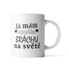 Sablio Hrnek Já mám nejlepšího bráchu na světě - 200 ml - espresso (Varianta Sablio Hrnek Já mám nejlepšího bráchu na světě - 200 ml - espresso)