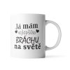 Sablio Hrnek Já mám nejlepšího bráchu na světě - 200 ml - espresso (Varianta Sablio Hrnek Já mám nejlepšího bráchu na světě - 200 ml - espresso)