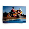 Sablio Obraz Motorkář 2 - 110x110 cm (Varianta Sablio Obraz Motorkář 2 - 110x110 cm)