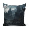 Sablio Polštář Zaklínač Hrad - 40x40 cm (Varianta Sablio Polštář Zaklínač Hrad - 40x40 cm)