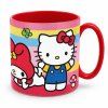 Hrníček Hello Kitty s pastelovými pruhy