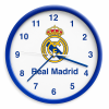Nástěnné hodiny Real Madrid na bílém pozadí