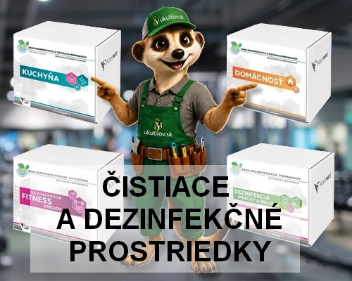 Čistiace a dezinfekčné prostriedky
