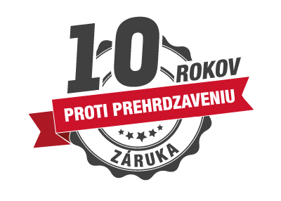10-ročná záruka proti prehrdzaveni